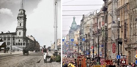 Nvský prospekt - hlavní tída ruského Petrohradu