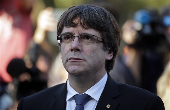 Předseda katalánské vlády Carles Puigdemont