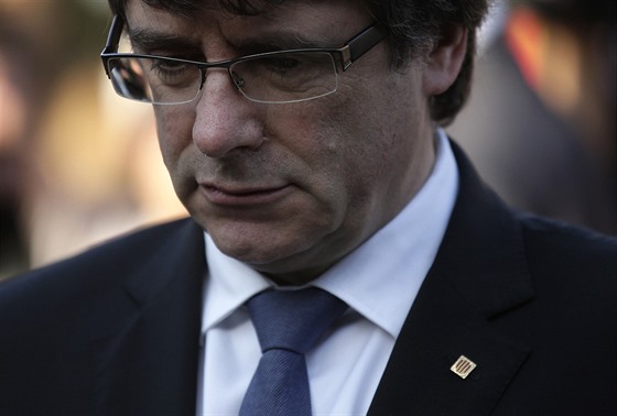 Předseda katalánské vlády Carles Puigdemont