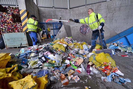 Skládka odpadu na Mostecku