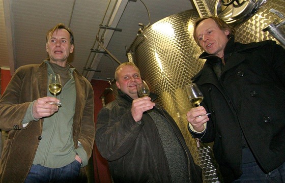 Marián Roden, Tomá Vican a Karel Roden na degustaci (2010)