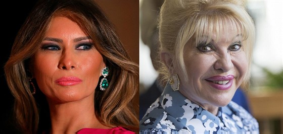 Melania Trumpová a Ivana Trumpová