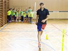 Olympijsk� v�t�z David Svoboda si v Jablonci otestoval, jak� to je, pracovat s...