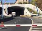 Por auta uzavel na pl hodiny vjezd do tunelu Blanka (16.10.2017)