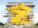 Podívejte se na trasu Tour de France 2018 ve 3D provedení