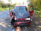 Stet motorkáe s osobním autem v Lichkov zpsobil tká zranní motorkáovi i...