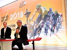 Momentka z prezentace trasy Tour de France 2018
