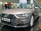 Audi A8 je první vozidlo, které nabídne autonomní ízení tetí úrovn. Jednotku...