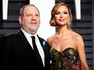 Harvey Weinstein a Georgina Chapmanová (Beverly Hills, 26. února 2017)