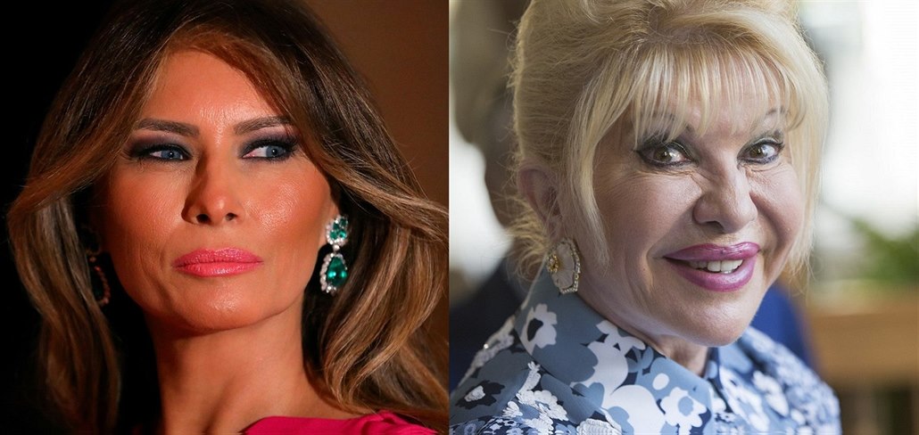 Melania Trumpová a Ivana Trumpová