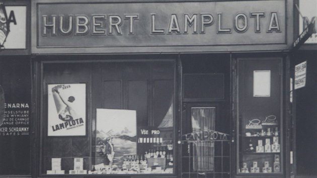 Hubert Lamplota ml v Brn velkoprarnu, tyi obchody s kvou i ajem i vrobu kvovai.