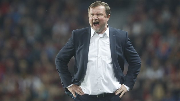 Nespokojen trenr Plzn Pavel Vrba