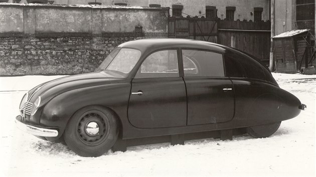 Tatra 107, první prototyp zvaný Ambrož