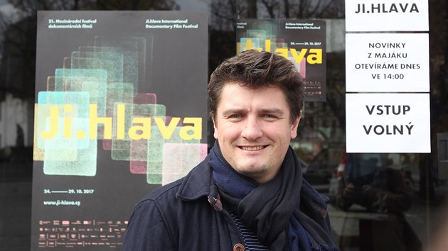 Ředitel festivalu dokumentů Marek Hovorka.