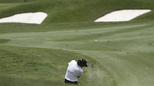 Pat Perez na turnaji CIMB Classic v Malajsii.