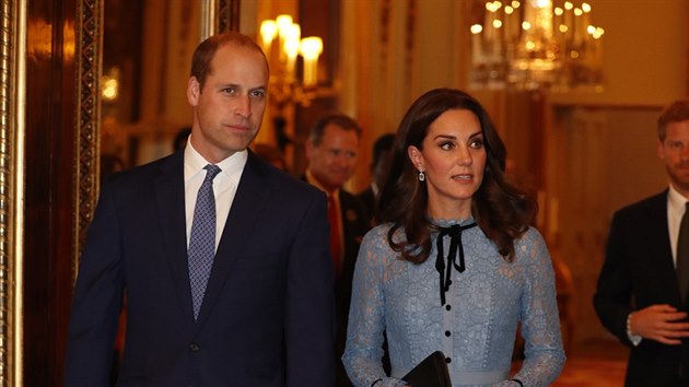 Princ William a vvodkyn Kate (Londn, 10. jna 2017)