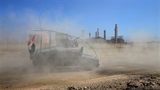 Irácké jednotky zahájily útok na kurdské pozice u Kirkúku (16. íjna 2017)