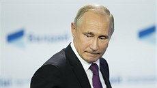 Ruský prezident Putin vystoupil na konferenci v Soi, která je vnovaná...