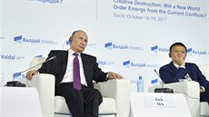 Ruský prezident Putin vystoupil na konferenci v Soi, která je vnovaná...
