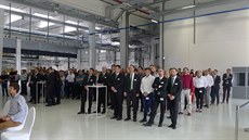 Schaeffler Production CZ, díve INA Lankroun, slavnostn otevela nový výrobní...