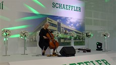 Schaeffler Production CZ, díve INA Lankroun, slavnostn otevela nový výrobní...
