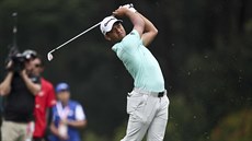 Xander Schauffele na turnaji CIMB Classic v Malajsii.