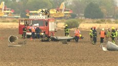 U Madridu se zítila stíhaka F18. Pilot zahynul