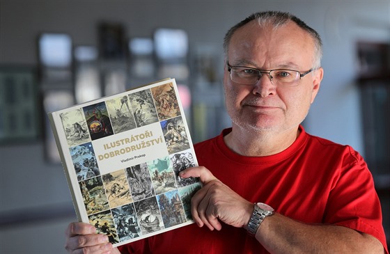 Vladimír Prokop, autor publikace Ilustrátoi dobrodruství.