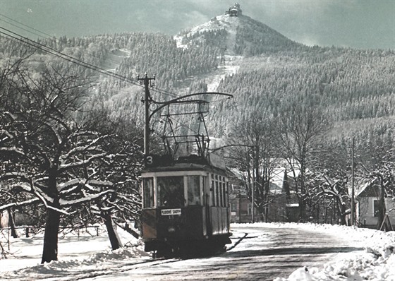 Erwin Cettineo, který žil v Liberci v letech 1903 až 1985, tramvaje miloval....