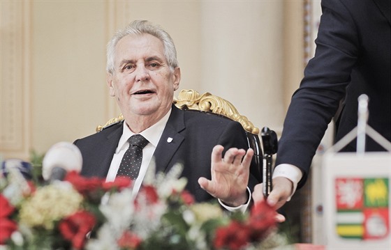 Prezident Milo Zeman na návtv Plzeského kraje