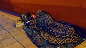 Zoufalý Zvěřina: nesehnal bydlení, spí na ulici