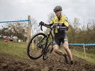 Jan Nesvatba skonil na tvrtém podniku národního cyklokrosového poháru v...