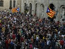 Katalánsko u nkolikátým týdnem bojuje o nezávislost. Kadý den v ulicích...