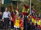 Protesty za jednotné panlsko v Madridu (28. íjna 2017)