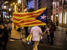 Sobotní protest za nezávislost Katalánska (28. íjna 2017)