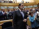 panlský premiér Mariano Rajoy vystoupil v Senátu (27. íjna 2017).