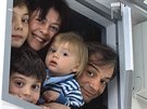 Rodina herce Ivana Trojana stihla v ateliéru poídit i snímek k novoronímu PF...