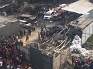 Exploze v jakartské továrně na zábavní pyrotechniku zabila více než třicet...