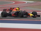 Max Verstappen pi Velké cen USA.