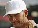 Lewis Hamilton ovládl pátení tréninky ped Velkou cenou USA formule 1 v...