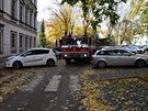 Ulice v Příbrami. (27.10. 2017)