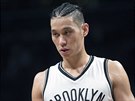 Jeremy Lin v dresu Brooklynu