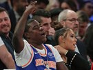 Komik Tracy Morgan fandí NY Knicks.
