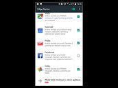 Nastaven funkce Edge Sense u HTC U11