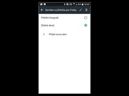 Nastaven funkce Edge Sense u HTC U11