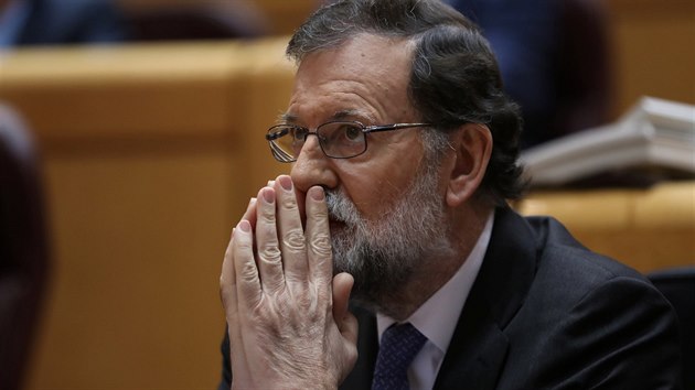 panlsk premir Mariano Rajoy vystoupil v Sentu (27. jna 2017).