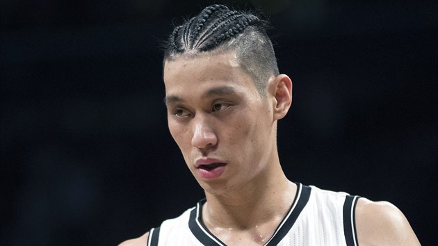 Jeremy Lin v dresu Brooklynu