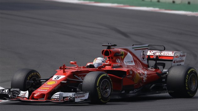 Sebastian Vettel ve Velk cen Mexika