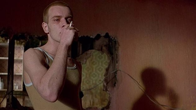 Ewan McGregor ve filmu Trainspotting (1996)