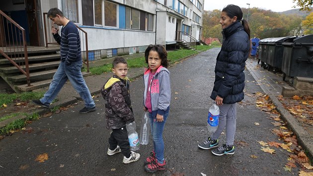 Jednaticetilet Irena vyrazila s dtmi a lahvemi pro vodu k pbuznm, kte bydl nedaleko.